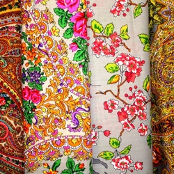 Пазл: Павлопосадские платки