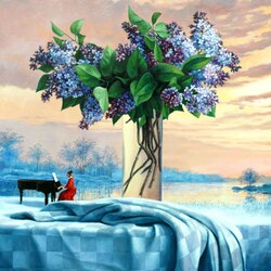 Пазл: Cloud of Future Spring / Облака наступающей весны