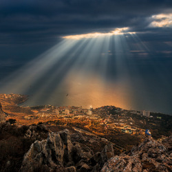 Пазл: Рассвет над Форосом