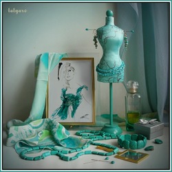 Пазл: Натюрморт с бирюзой