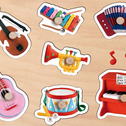 Пазл: Музыкальные инструменты