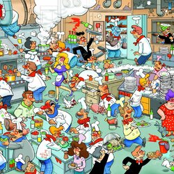 Пазл: Кухня