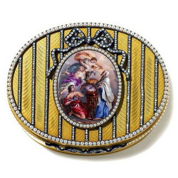 Пазл: Антикварная табакерка