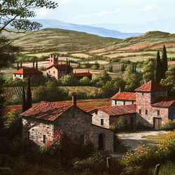 Пазл: Среди холмов