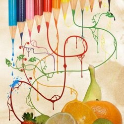 Пазл: Натюрморт с карандашами