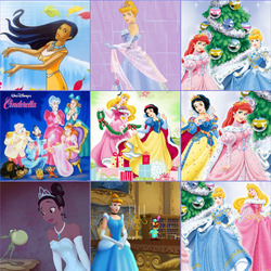 Пазл: Принцессы Диснея