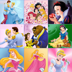 Пазл: Принцессы Диснея