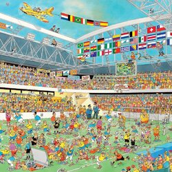 Пазл: Футбольный матч