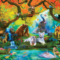 Пазл: Оазис