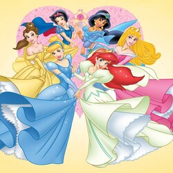 Пазл: Принцессы Диснея