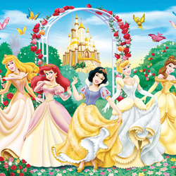 Пазл: Принцессы Диснея