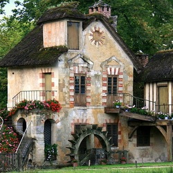 Пазл: Мельница в деревне королевы Марии Антуанетты