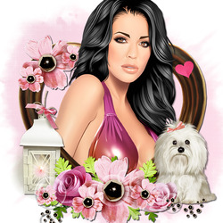 Пазл: Друзья девушки