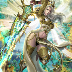 Пазл: Воительница