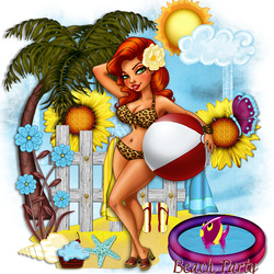 Пазл: Пляжная вечеринка