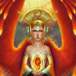 Пазл: Птица Феникс