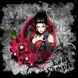 Пазл: Леди вамп