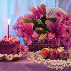 Пазл: Лиловая пасха