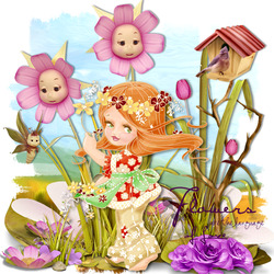 Пазл: Разговор с цветами