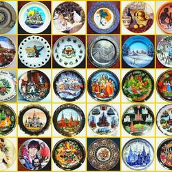 Пазл: Тарелки