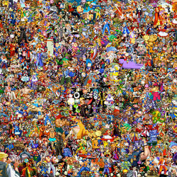 Пазл: Мультяшный бум