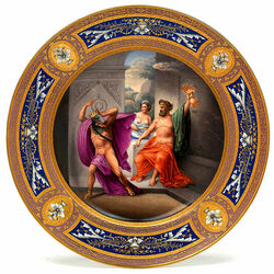 Пазл: Шедевры на фарфоре