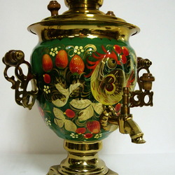 Пазл: Расписной самовар