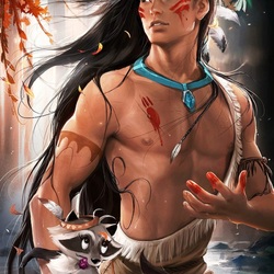 Пазл: Покахонтас