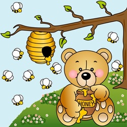 Пазл: Мёд