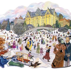 Пазл: На катке