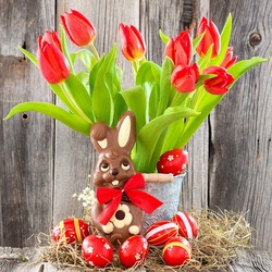 Пазл: Шоколадный заяц