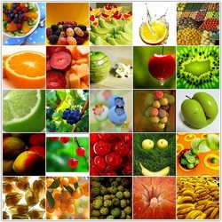 Пазл: Фруктовый коллаж