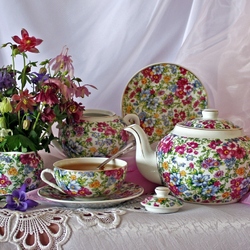 Пазл: Чайный набор