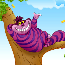 Пазл: Чеширский кот