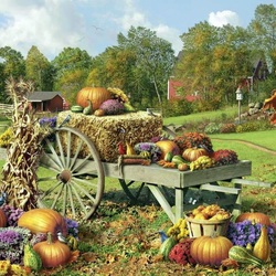 Пазл: Дары осени