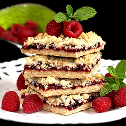 Пазл: Малиновый десерт