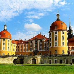 Пазл: Дворец Морицбург - охотничий замок 