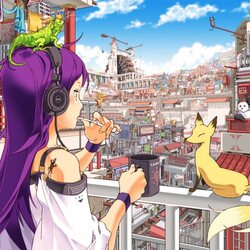 Пазл: Необычный городок