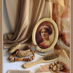 Пазл: Деревянный натюрморт