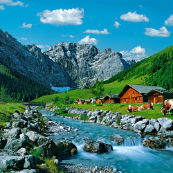 Пазл: Горная река