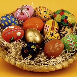 Пазл: Пасхальные яйца