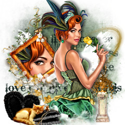 Пазл: Желтая роза