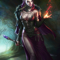 Пазл: Колдунья