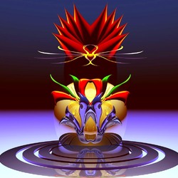 Пазл: Стеклянный цветок