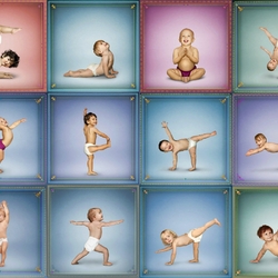 Пазл: Беби йога от  фотографа Dan Borris