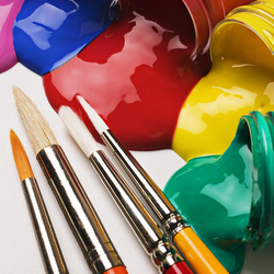 Пазл: Кисти и краски