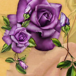 Пазл: Ночная роза