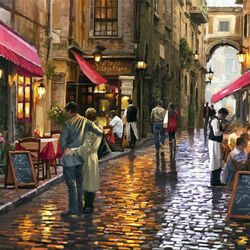 Пазл: Вечерняя прогулка