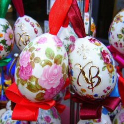 Пазл: Пасхальные яйца