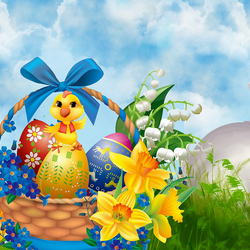 Пазл: Пасхальный кролик